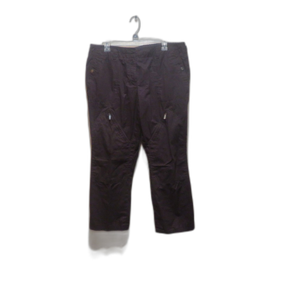 Calvin Klein Black Adjustable Waist Cargo Pants Size 16